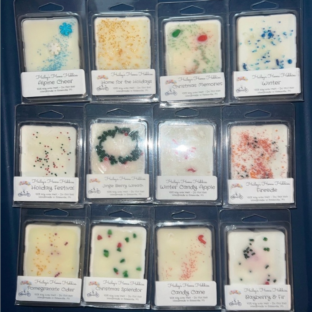 Soy wax melts Christmas lot